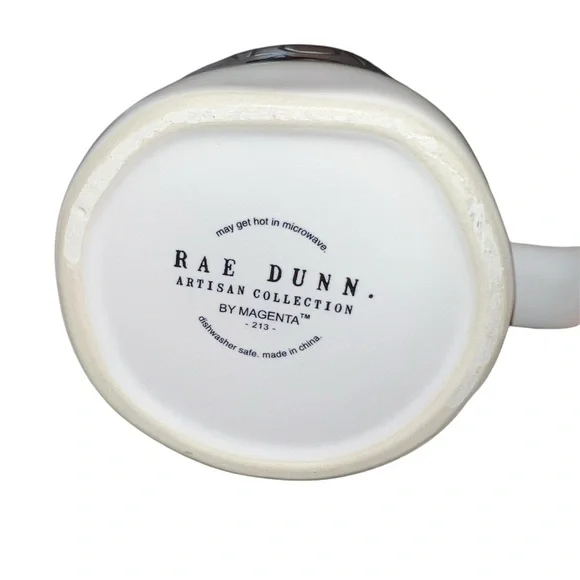 Rae Dunn White and Black Cat Coffee Cup. NWT - Picture 5 of 5